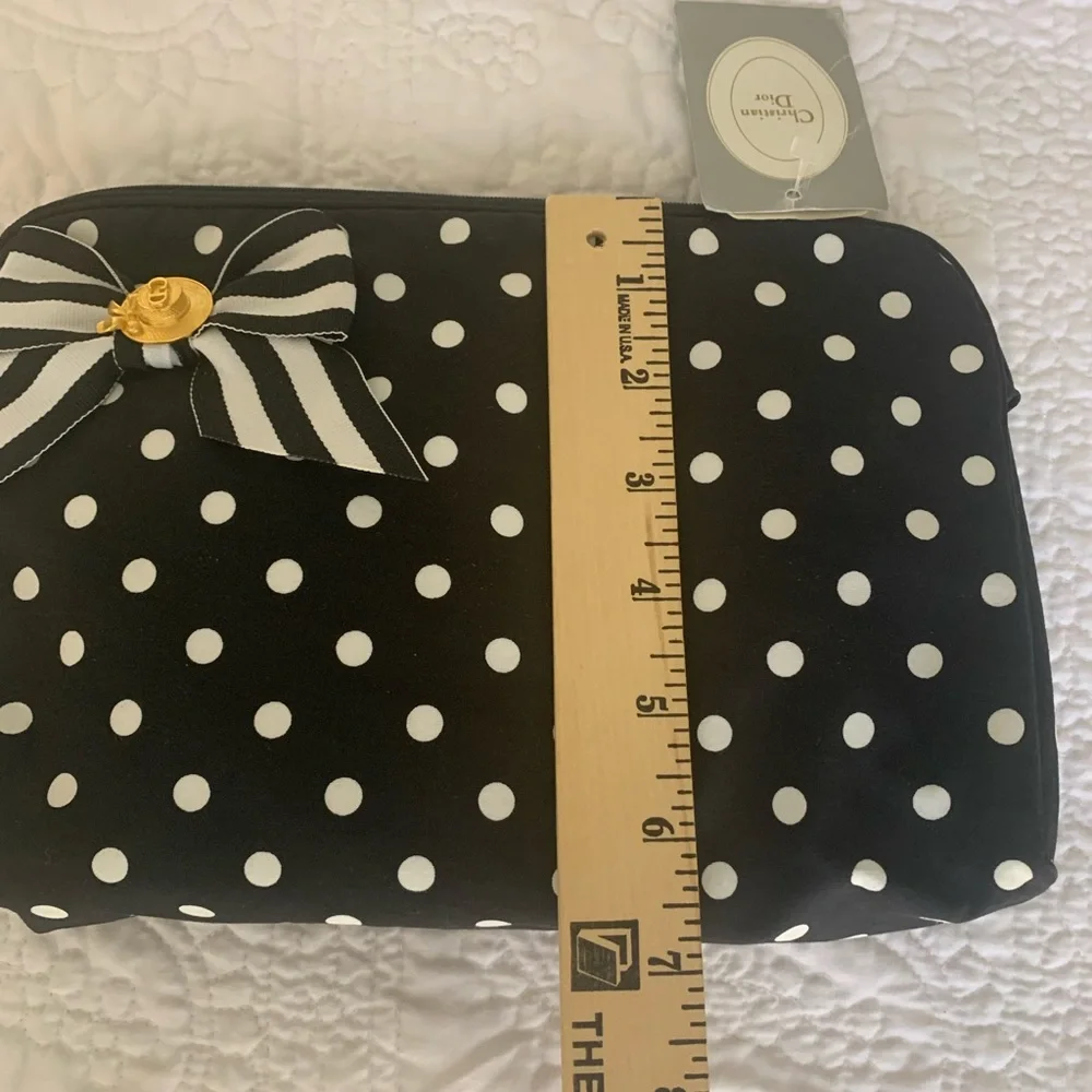 nwt Vintage Christian Dior makeup Bag - Picture 8 of 8